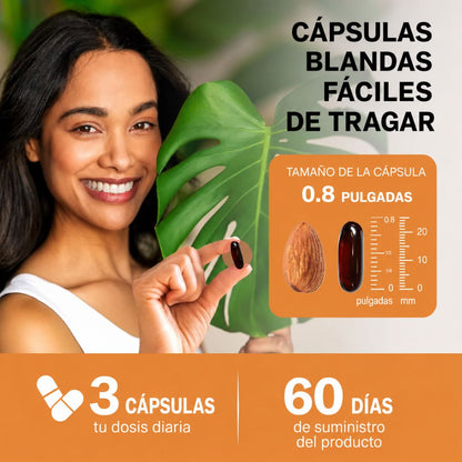 CÁPSULAS DE CALABAZA Y PALMITO | DETÉN LA CAÍDA DEL CABELLO |
