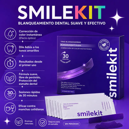 SMILEKIT - LUCE UNA SONRISA MÁS BLANCA | ENVÍO GRATIS