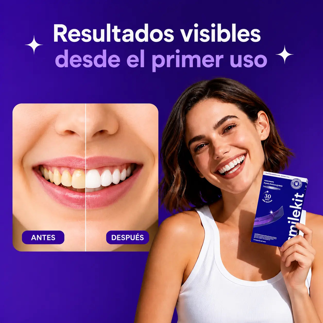 SMILEKIT - LUCE UNA SONRISA MÁS BLANCA | ENVÍO GRATIS